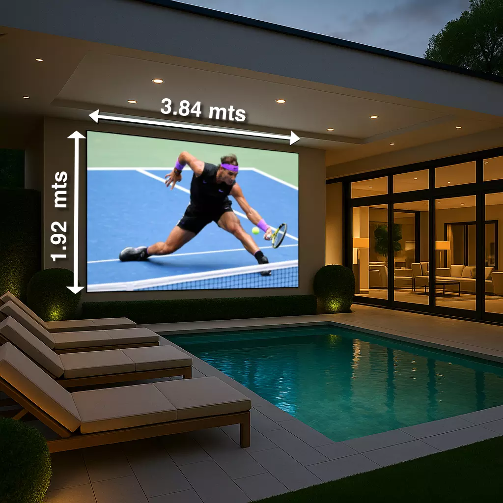 Pantalla UltraLed de 170" Semi-Exteriores. Anticipo: